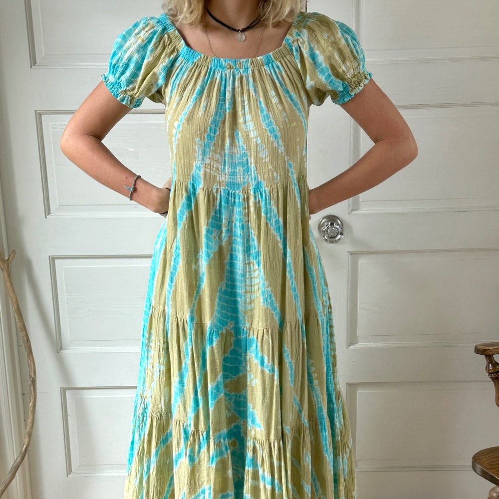 Young Fabulous & Broke Tiered Maxi Dress with Pockets